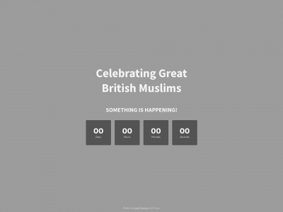 celebratinggreatbritishmuslims.co.uk snapshot