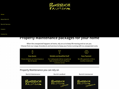 burrich.co.uk snapshot