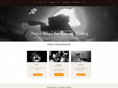 polarbear-technicaldiving.nl snapshot