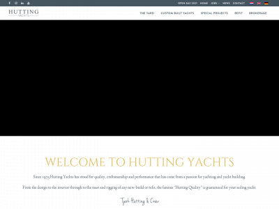 hutting-yachts.com snapshot