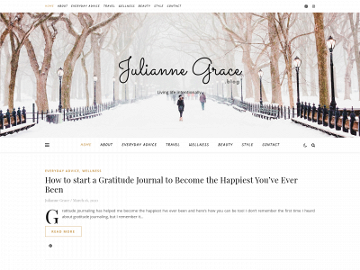 juliannegrace.blog snapshot