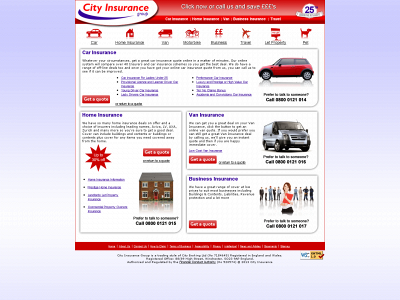 cityinsurance.co.uk snapshot