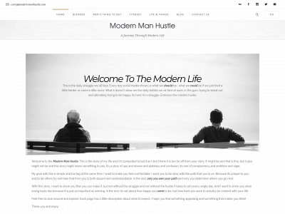 modernmanhustle.com snapshot