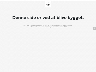 danskeartilleriregiment.dk snapshot