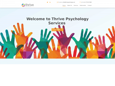 thrivepsychology.co.uk snapshot