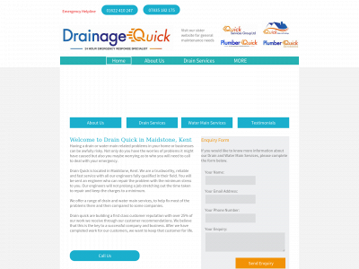 drainquick.co.uk snapshot