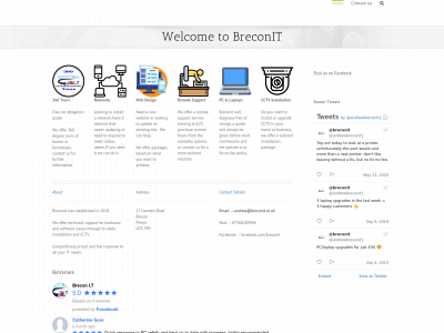 breconit.co.uk snapshot