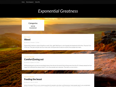 exponentialgreatness.com snapshot