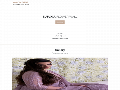 eutuxiaflowerwall.com snapshot