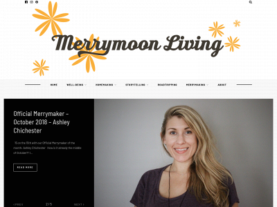 merrymoonliving.com snapshot
