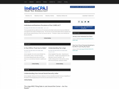 indiancpa.com snapshot