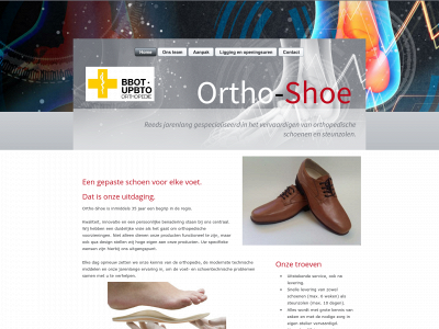 ortho-shoe.be snapshot