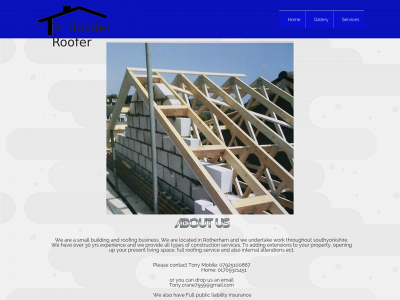tcbuilder-roofer.co.uk snapshot