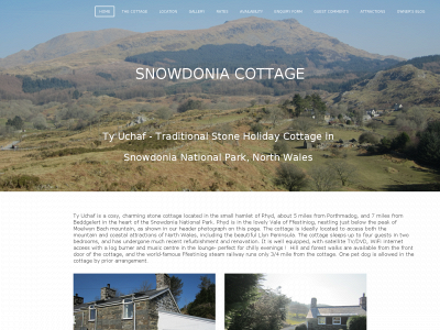 snowdonia-cottage.org snapshot