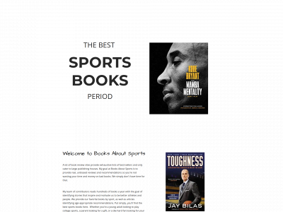 www.booksaboutsports.com snapshot