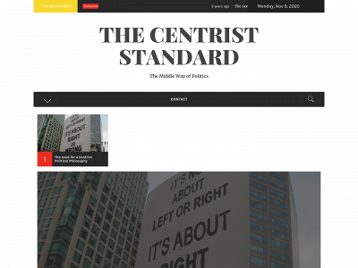thecentriststandard.com snapshot