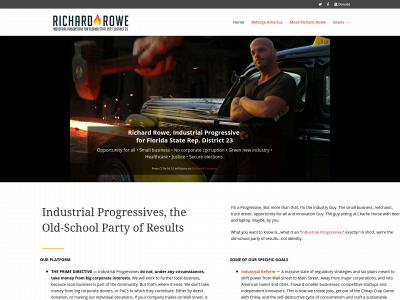 richardroweforcongress.com snapshot