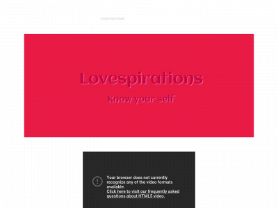 lovespirations.com snapshot