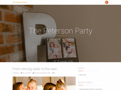 thepetersonparty.com snapshot