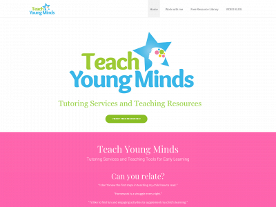 teachyoungminds.com snapshot
