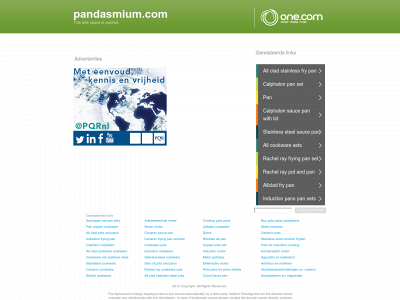 pandasmium.com snapshot