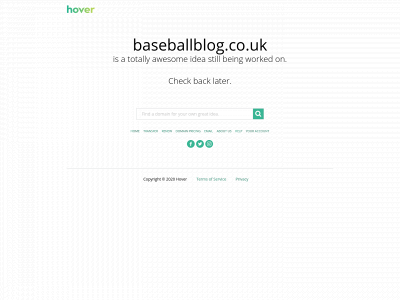 baseballblog.co.uk snapshot