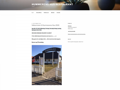 hummerenshusrestaurant.dk snapshot