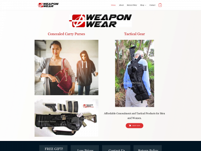 weaponwearconcealment.com snapshot