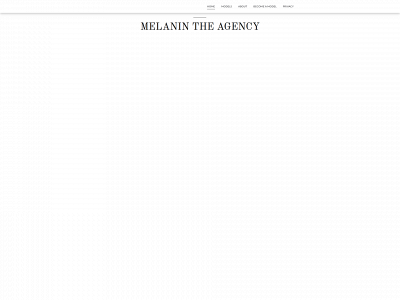 melanin-theagency.com snapshot