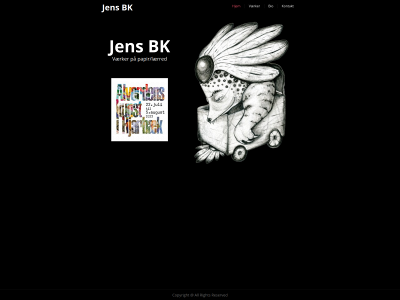 jensbk.dk snapshot