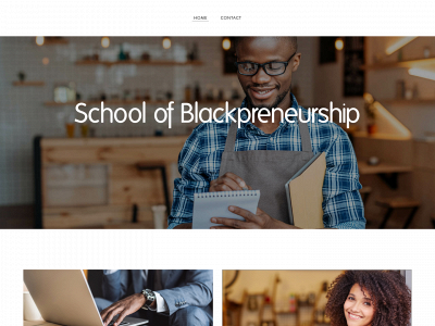 www.schoolofblackpreneurship.com snapshot