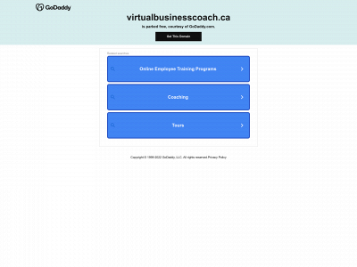 virtualbusinesscoach.ca snapshot