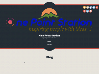onepointstation.com snapshot