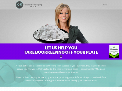 shoeboxbookkeepingservice.com snapshot