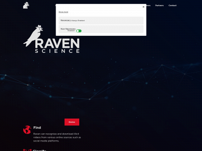 ravenscience.com snapshot