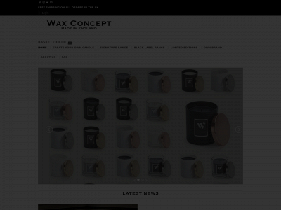 waxconcept.co.uk snapshot