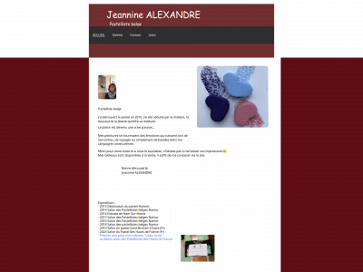 jeannine-alexandre-pastel.be snapshot