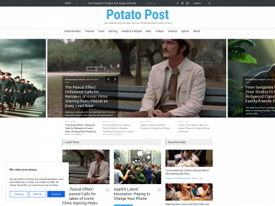 potatopost.net snapshot