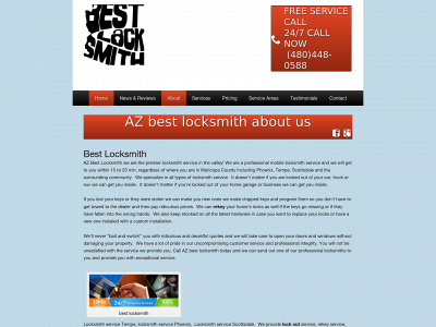 azbestlocksmith.com snapshot