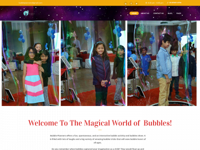 bubbleplanners.com snapshot
