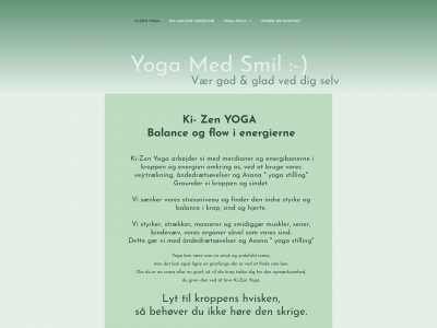 yogamedsmil.dk snapshot