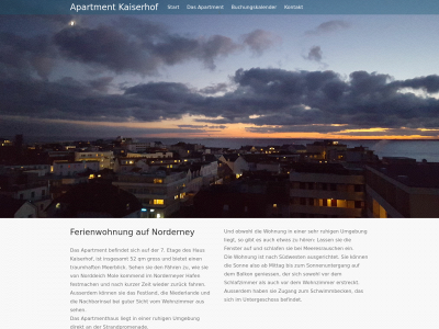 apartment-kaiserhof.de snapshot