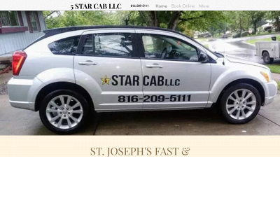 5starcabstjoe.com snapshot