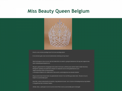 miss-beauty-queen-belgium.be snapshot