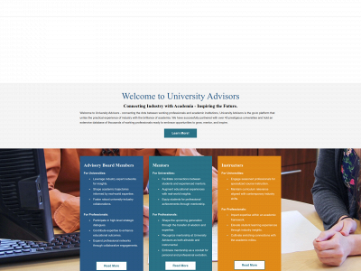 www.universityadvisors.education snapshot
