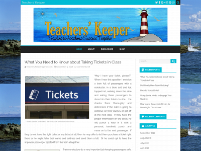 teacherskeeper.org snapshot