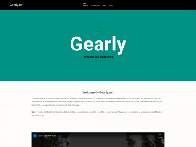 gearly.net snapshot
