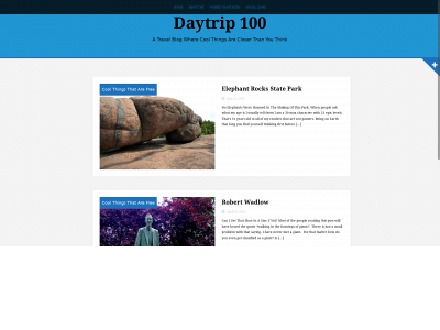daytrip100.com snapshot