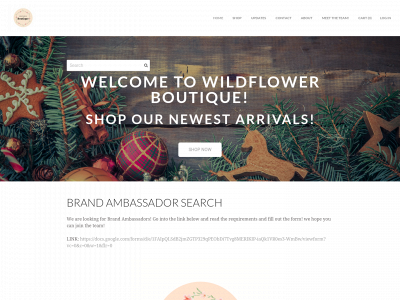wildflower-boutique.weebly.com snapshot
