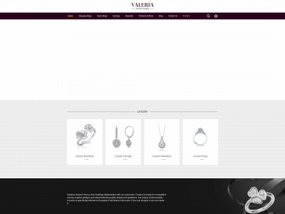 valeriacustomjewelry.com snapshot